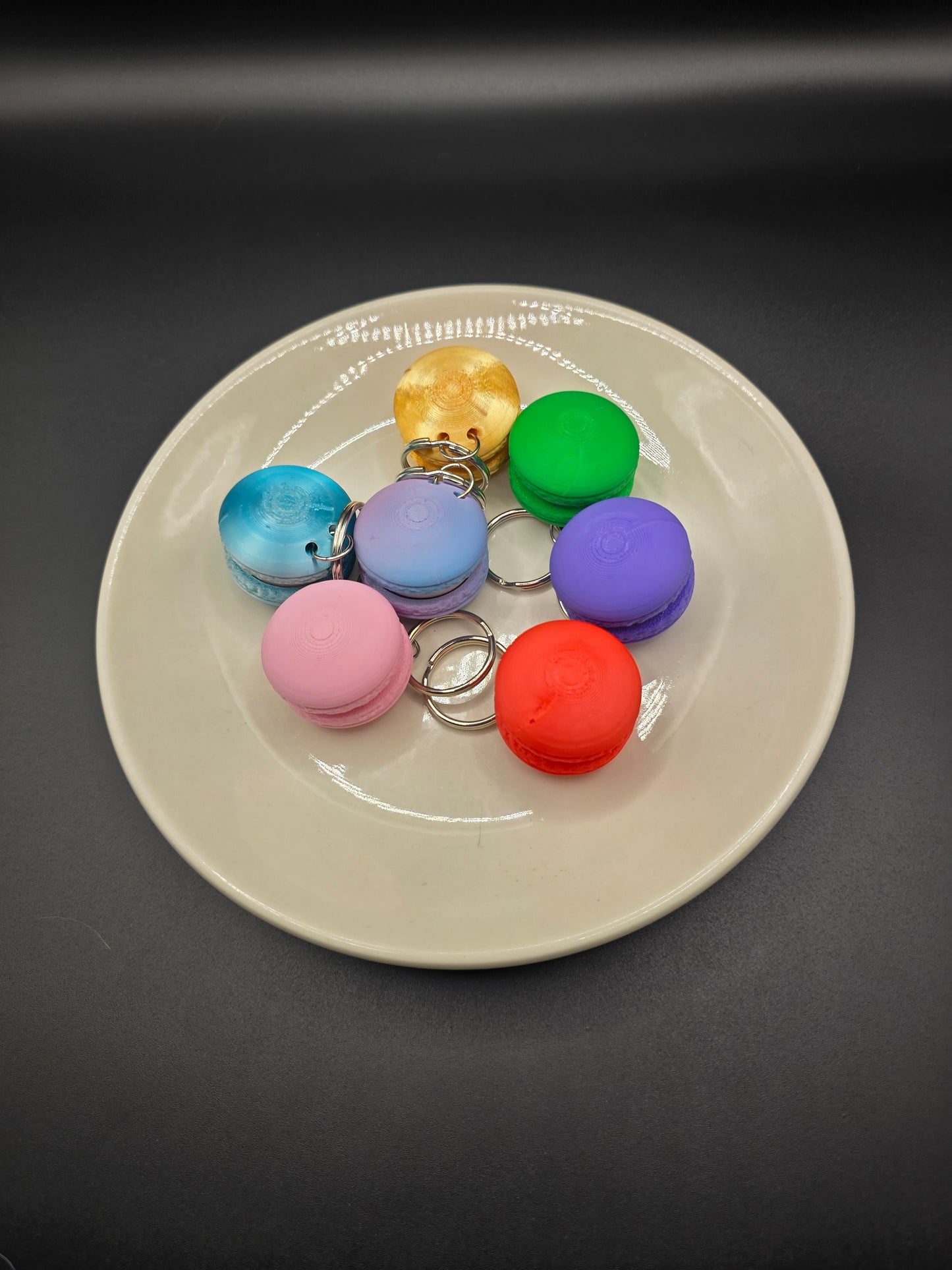 Macaron Clicker Keychain