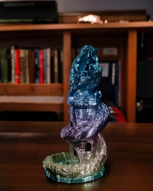 Basilisk Dice Tower Standard