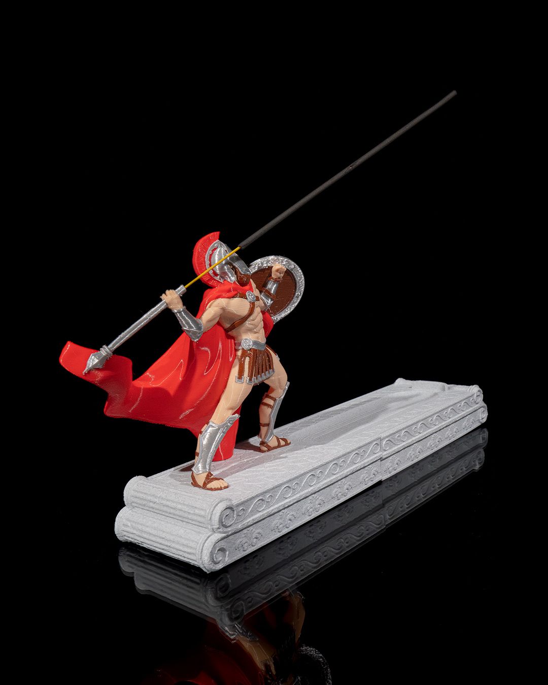 Spartan Warrior Incense Burner