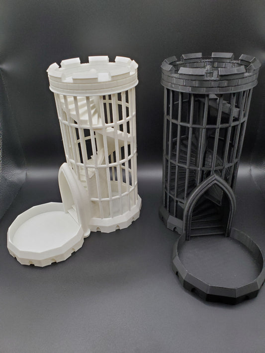 Caged Dice Tower