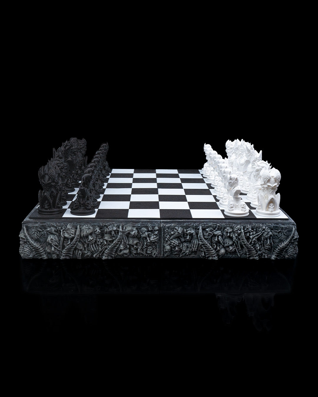 Chess Board Sets Heavenly, Hellish And Viking