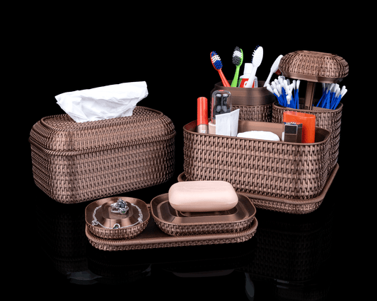 Rattan Retreat Bathroom Kit - Modular