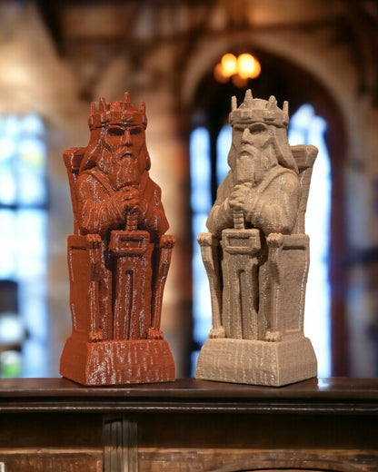 Chess Pieces Resin and 3D Print- Heavenly, Hellish, Dwarven, Greek, Orc, Viking
