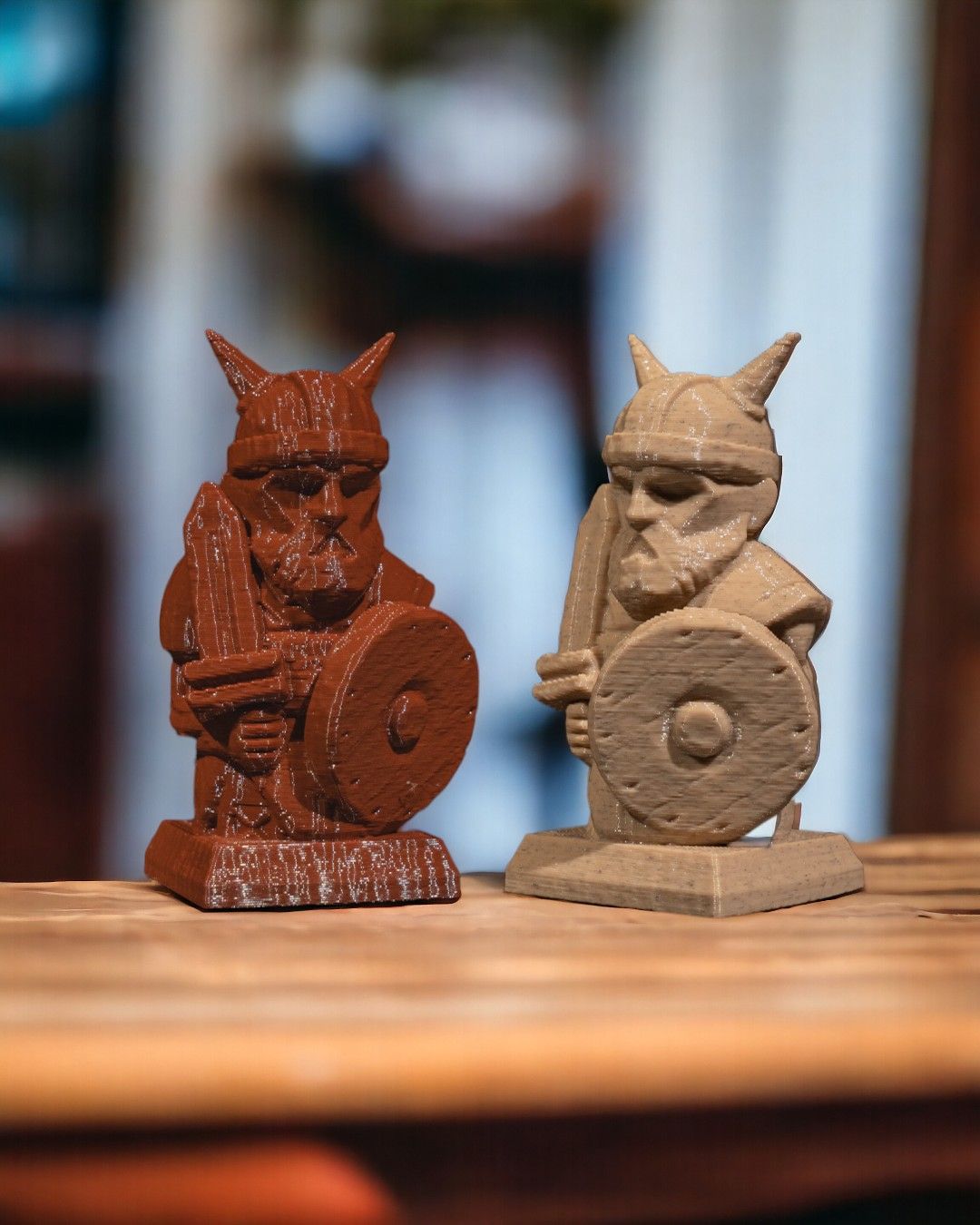 Chess Pieces Resin and 3D Print- Heavenly, Hellish, Dwarven, Greek, Orc, Viking