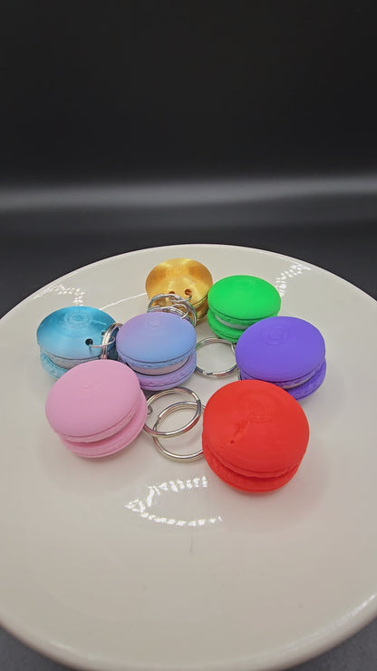 Macaron Clicker Keychain