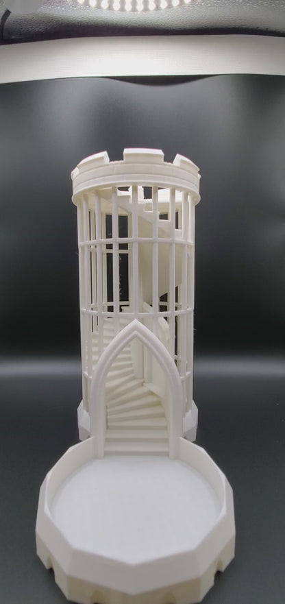 Caged Dice Tower